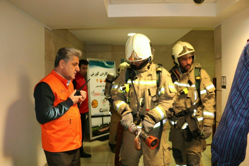 مانور آتش سوزی